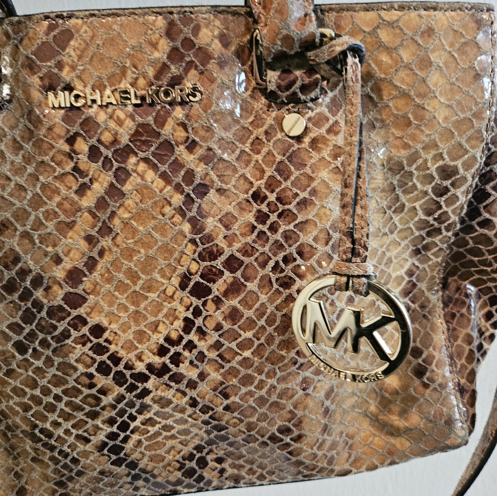 Michael Kors Snakeprint Python Crossbody Bag - image 3